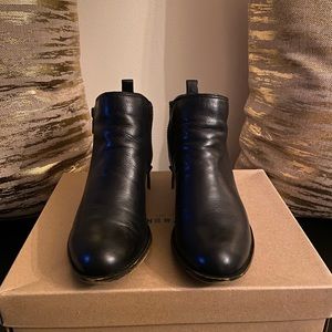 Lucky Brand Leather Ankle Boots